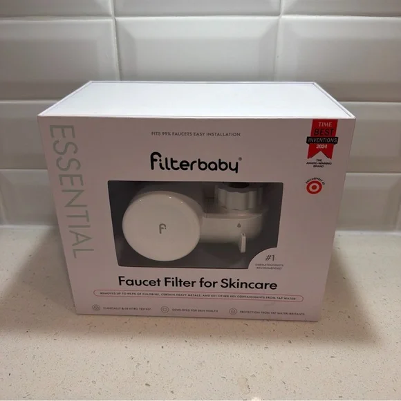 Filterbaby Faucet Filter Essential White NEW IN BOX - Picture 1 of 3